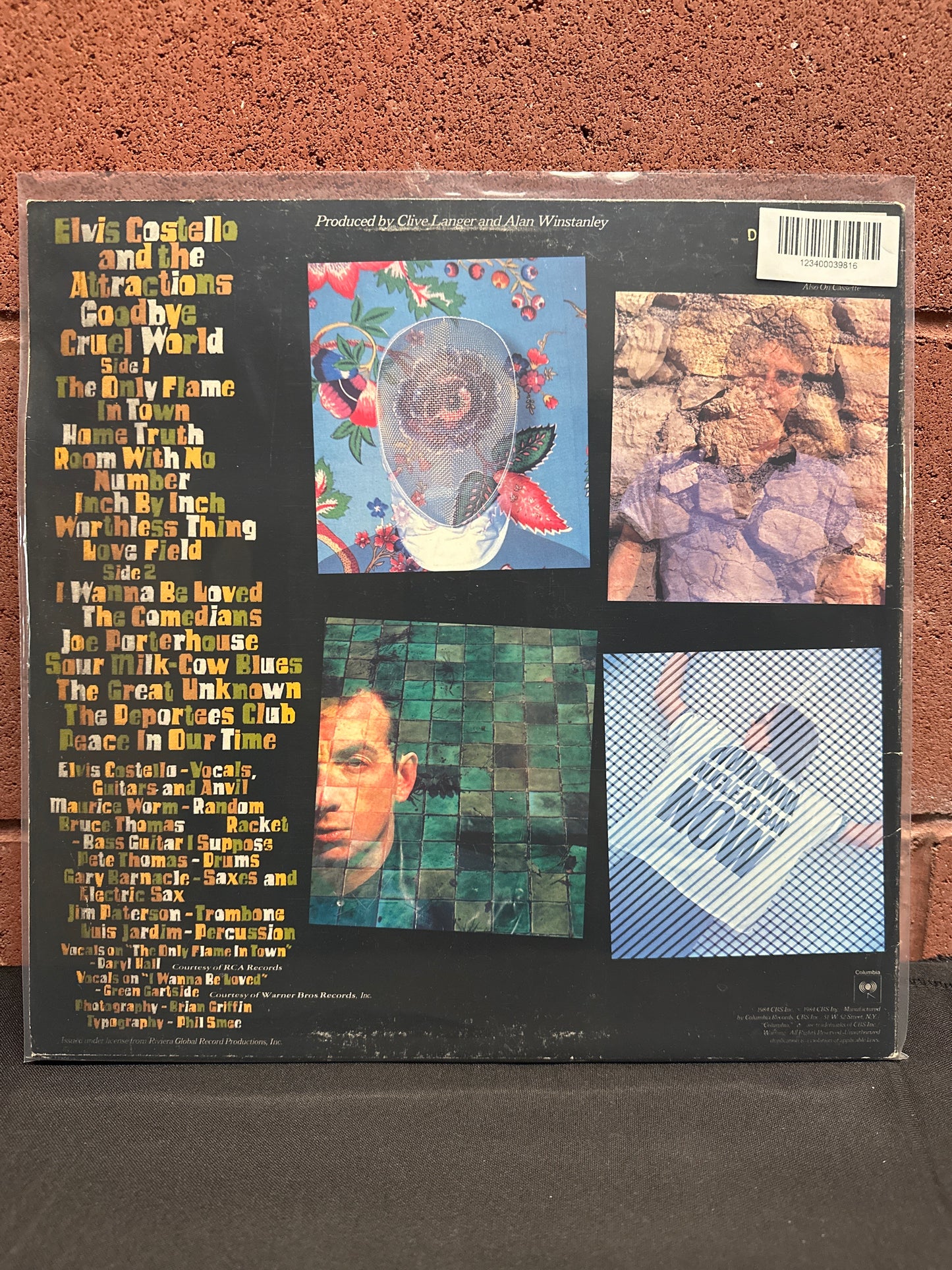 Used Vinyl: Elvis Costello And The Attractions "Goodbye Cruel World” LP