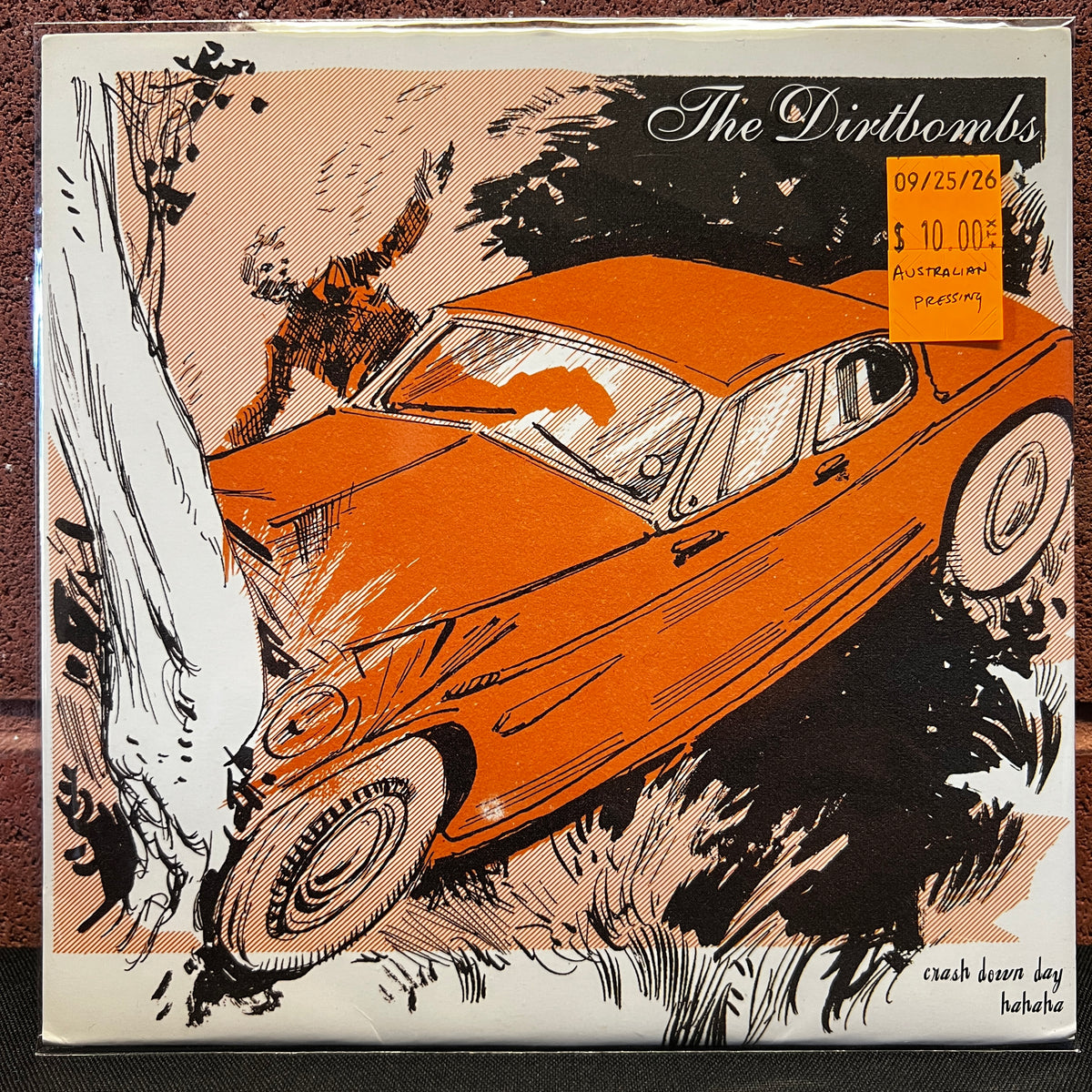 Used Vinyl: Dirtbombs "Crash Down Day / Hahaha" 7" (Australian press)