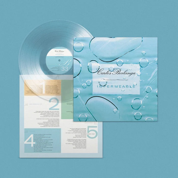 PRE-ORDER: Carlos Berlanga "Impermeable" LP (Limited Edition Clear Vinyl)