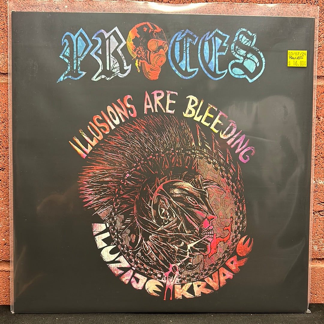 Used Vinyl:  Proces ”Illusions Are Bleeding = Iluzije Krvare” LP + CD