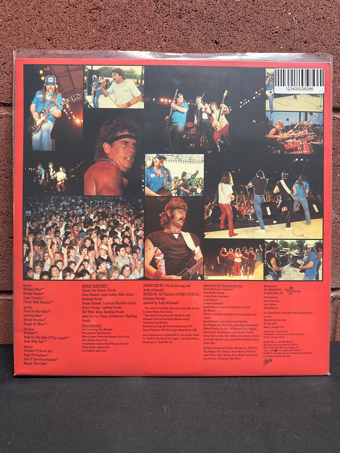 Used Vinyl:  Molly Hatchet ”Double Trouble Live” 2xLP