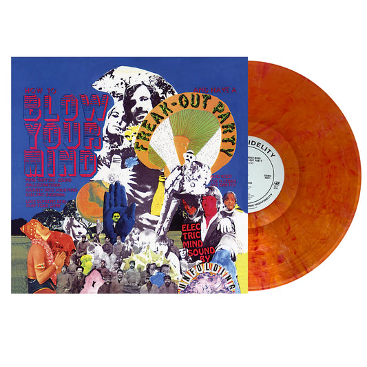 The Unfolding "How to Blow Your Mind and Have a Freak-Out Party" LP (Orange Sunshine Vinyl)