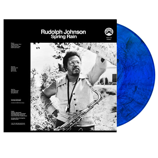 PRE-ORDER: Rudolph Johnson "Spring Rain" LP (Limited Edition Blue With Black Swirl Vinyl)