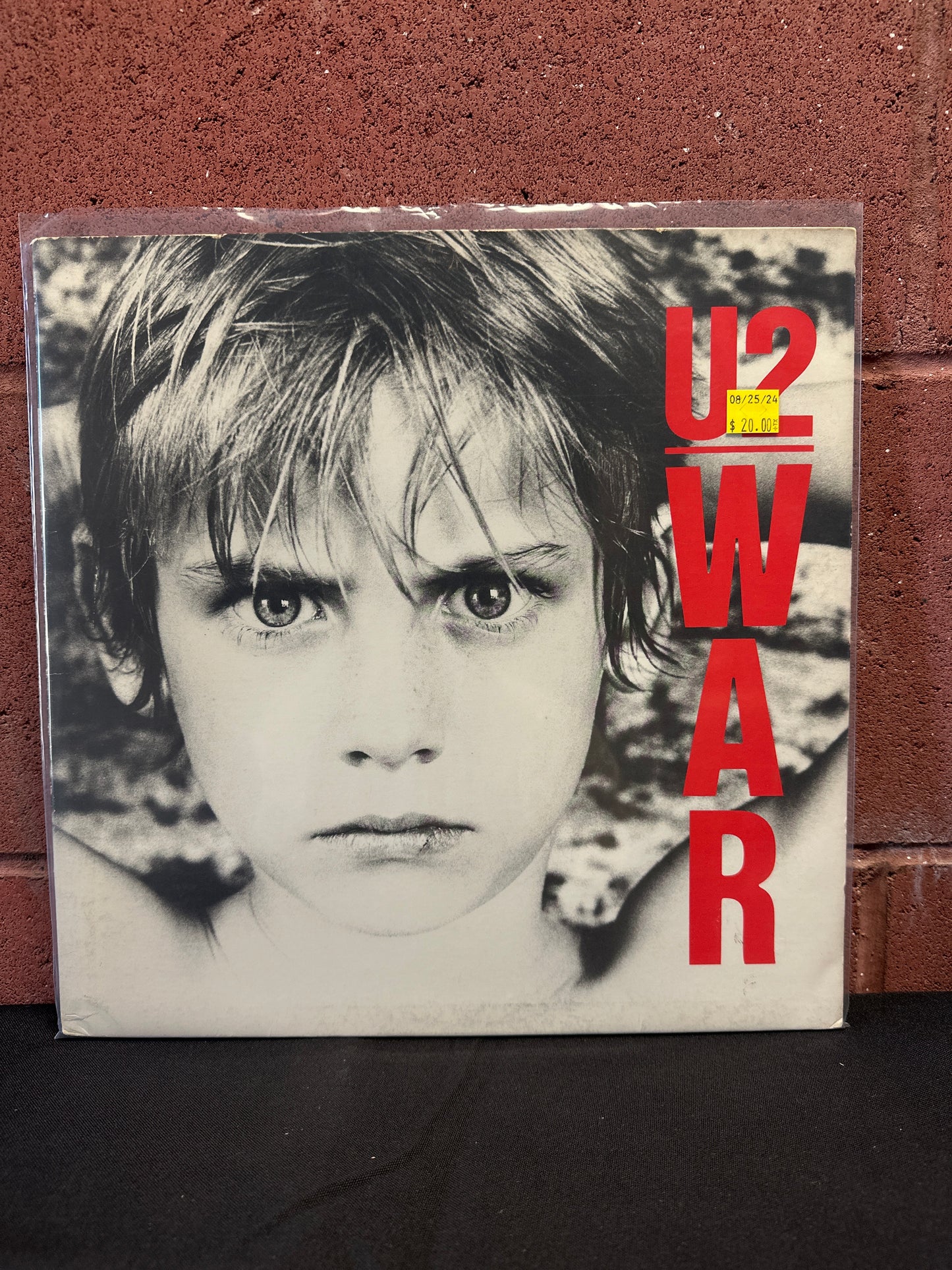 Used Vinyl:  U2 ”War” LP