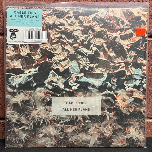 Used Vinyl: Cable Ties "All Her Plans" LP (Metallic "Ice Queen" Vinyl)