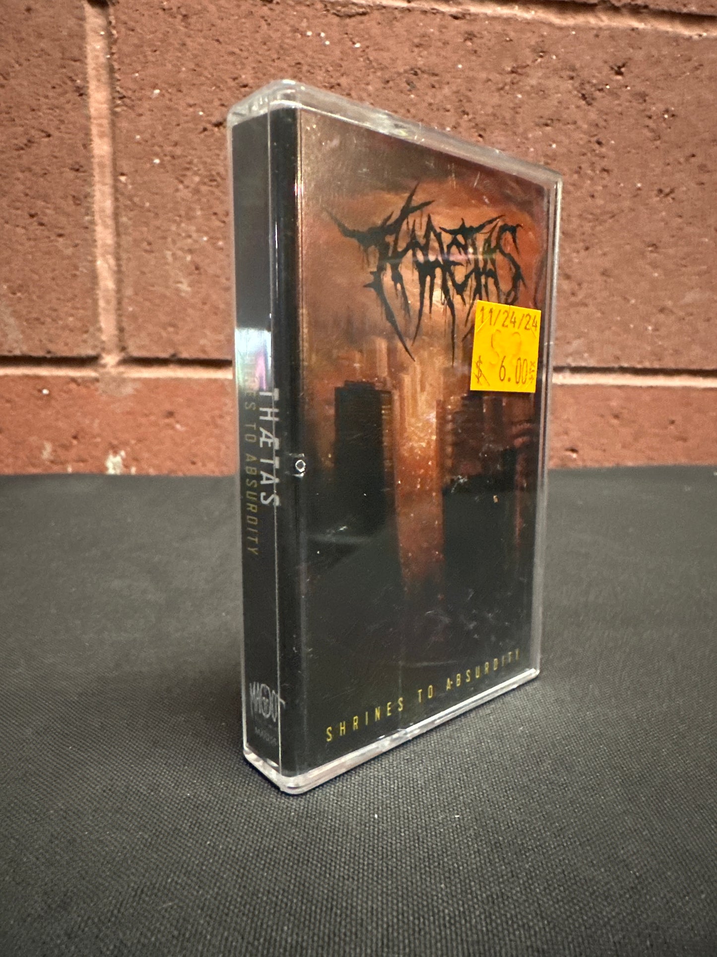 Used Cassette: Thaetas "Shrines To Absurdity" Tape