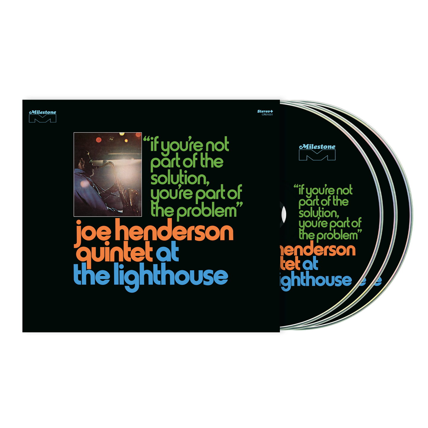 EMBARGO 9/1 PRE-ORDER: Joe Henderson Quintet "At the Lighthouse: If You're Not Part of the Solution, You're Part of the Problem (Deluxe Edition)" 3xCD