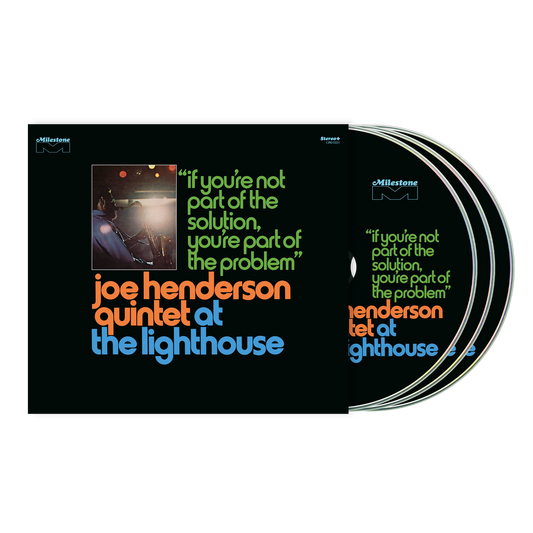 PRE-ORDER: Joe Henderson Quintet "At the Lighthouse: If You're Not Part of the Solution, You're Part of the Problem (Deluxe Edition)" 3xCD