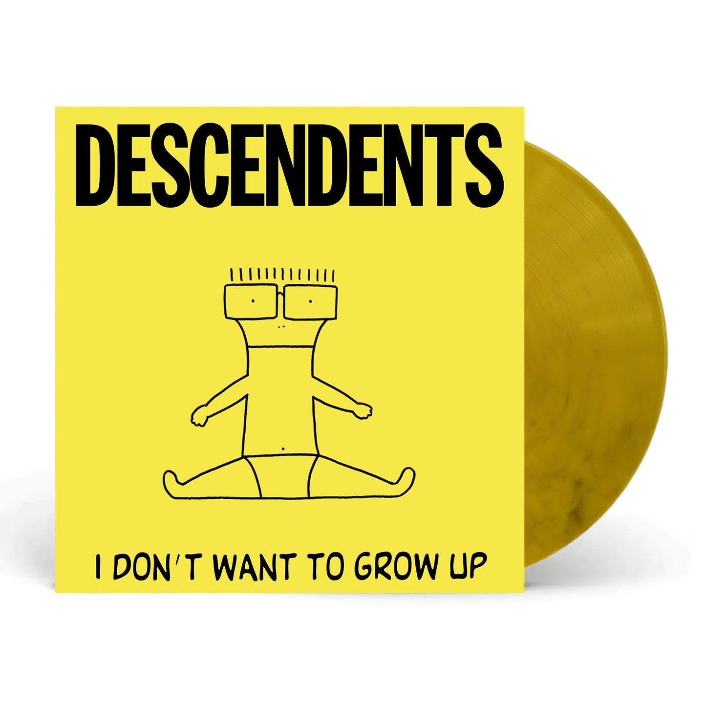 Descendents "I Don't Want To Grow Up" LP (Indie Exclusive Banana Peel Color Vinyl)