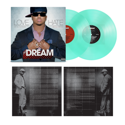 PRE-ORDER: THE-DREAM "Love/Hate" 2xLP (Transparent Sea Glass Vinyl)