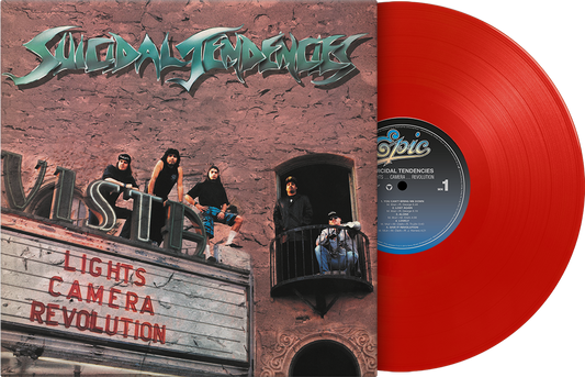 Suicidal Tendencies "Lights Camera Revolution" LP (180g Red Vinyl, Import)