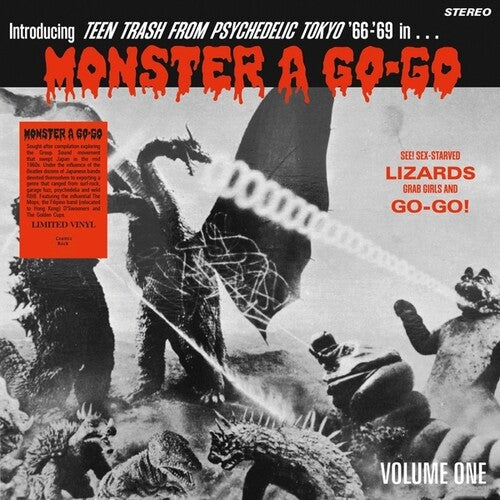 PRE-ORDER: Various Artists "Monster A Go-Go (Teen Trash From Psychedelic Tokyio '66-'69)" LP