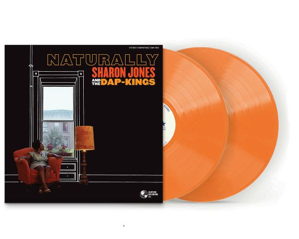 Sharon Jones & The Dap-Kings "Naturally" LP (Indie Exclusive Orange Vinyl)