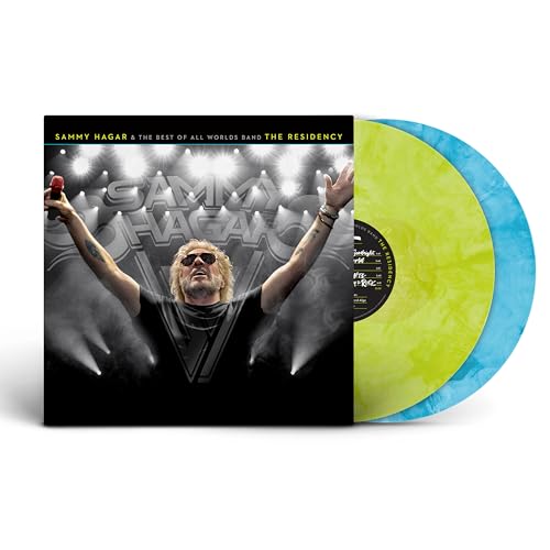 Sammy Hagar "Sammy Hagar & The Best Of All Worlds Band - The Residency" 2xLP ( “Amplified Lime” and “Reverb Blue” Color Vinyl)