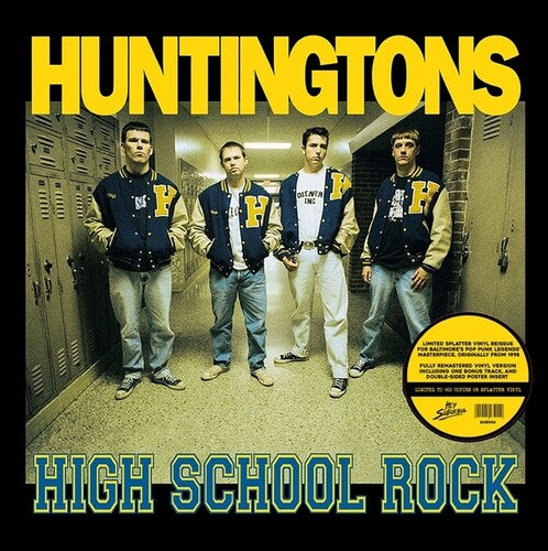 PRE-ORDER: The Huntingtons "High School Rock" LP (Color Vinyl)