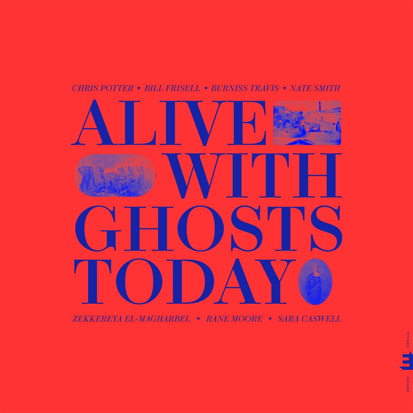 PRE-ORDER: Chris Potter "Alive With Ghosts Today." LP (Clear Blue Vinyl)
