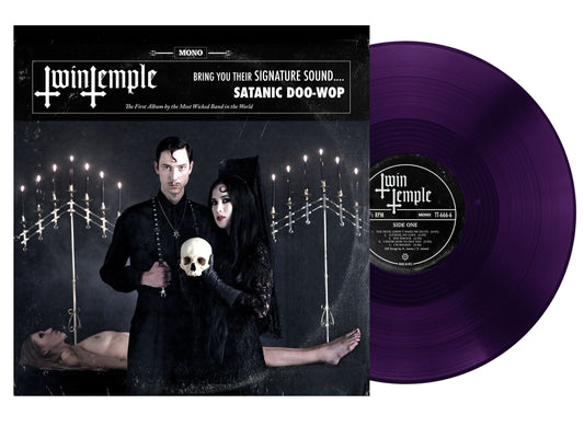 PRE-ORDER: Twin Temple "Twin Temple (Bring You Their Signature Sound.... Satanic Doo-Wop)" LP ("Ritual Wine" Color Vinyl)