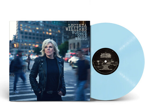 PRE-ORDER: Lucinda Williams "World's Gone Wrong" LP (Indie Exclusive Light Blue Vinyl)
