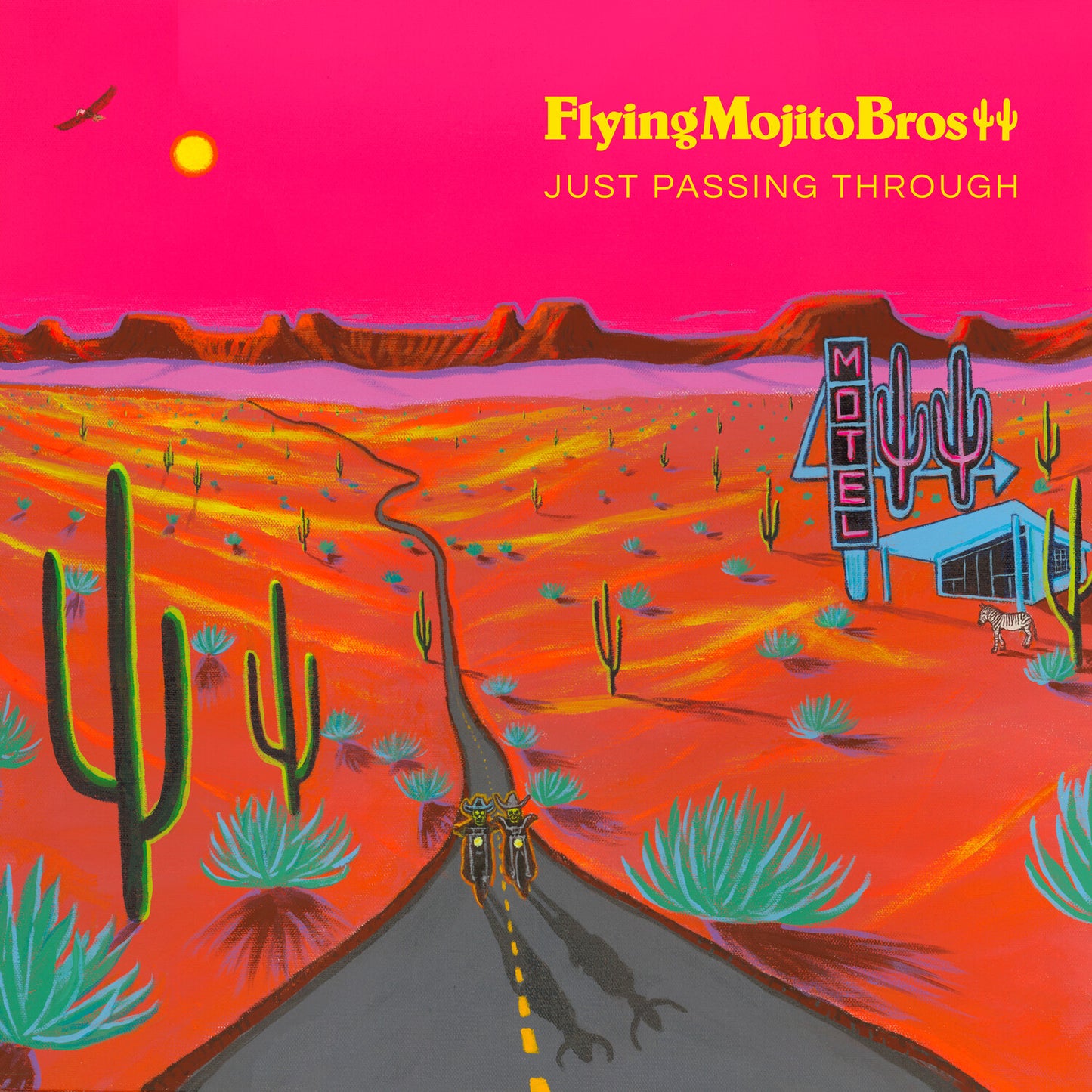 PRE-ORDER: Flying Mojito Bros "Just Passing Through" LP (Orange & Pink Splatter Vinyl)