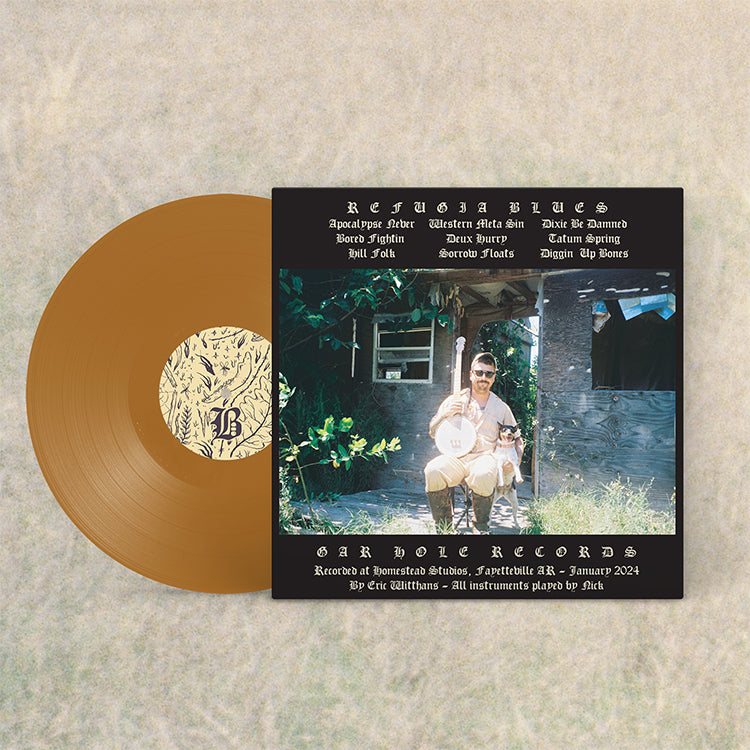 Nick Shoulders "Refugia Blues" LP (Indie Exclusive Bronze Vinyl)