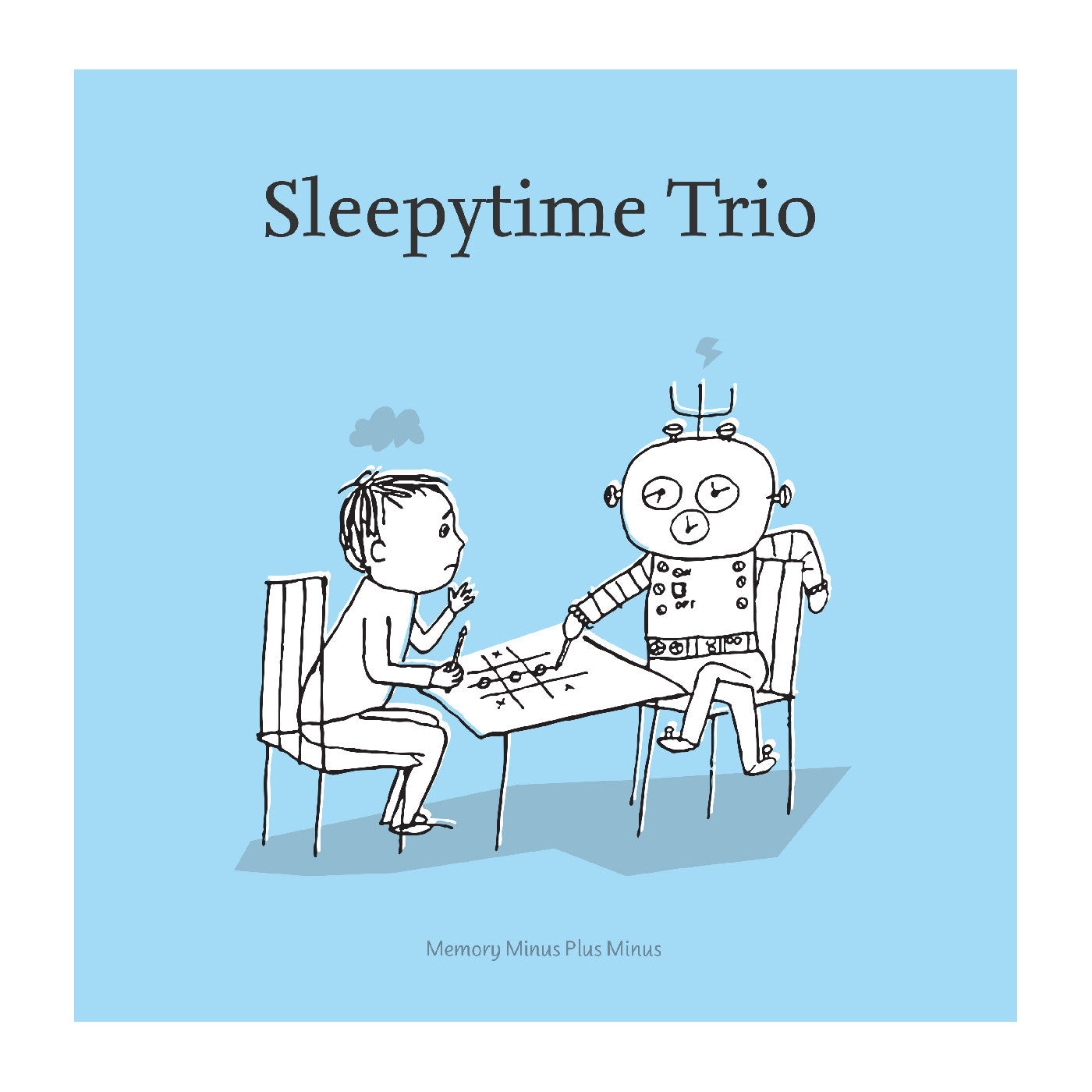 PRE-ORDER: Sleepytime Trio "Memory Minus Plus Minus" LP (Clear Vinyl)