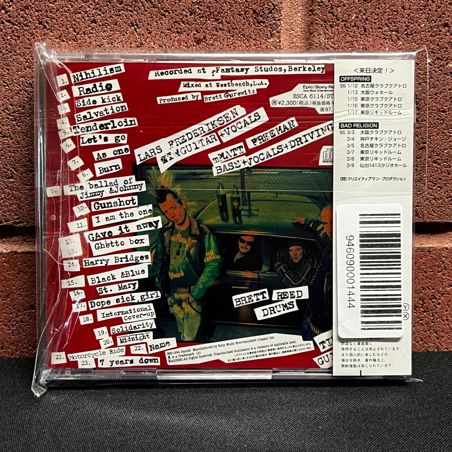 Used CD: Rancid "Let's Go" CD (1995 Japanese Press)