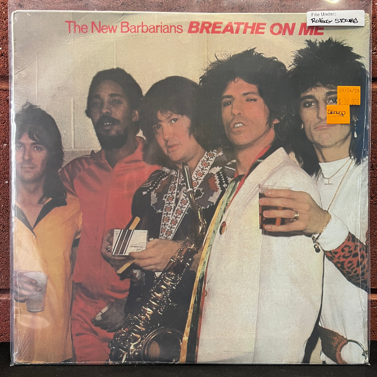 Used Vinyl: The New Barbarians "Breathe On Me (Live in Largo Maryland 1979)" 2xLP (Sealed!)