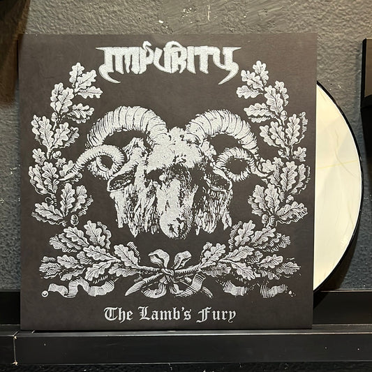 USED VINYL: Impurity “The Lamb's Fury" LP (White Vinyl, Test Press)