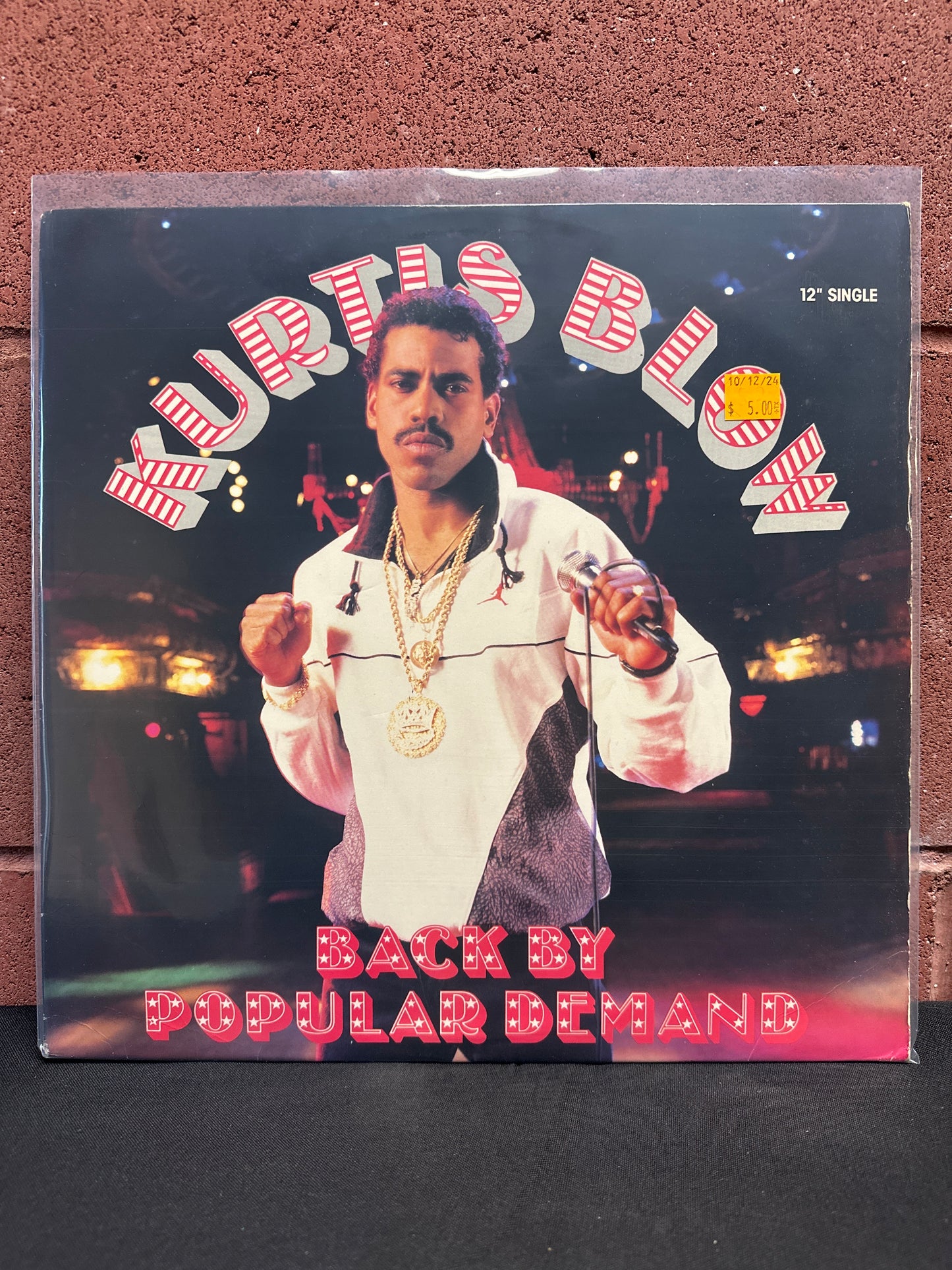 Used Vinyl:  Kurtis Blow ”Back By Popular Demand” 12"