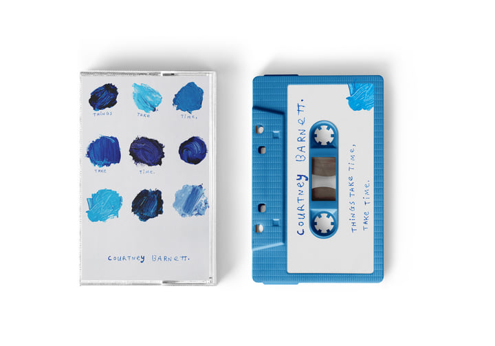 Courtney Barnett ''Things Take Time, Take Time'' Cassette (Blue Tape)