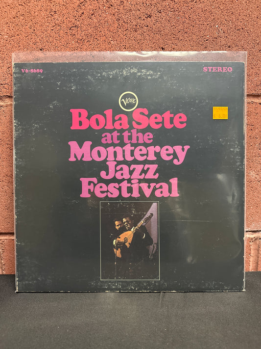 Used Vinyl:  Bola Sete ”Bola Sete At The Monterey Jazz Festival” LP