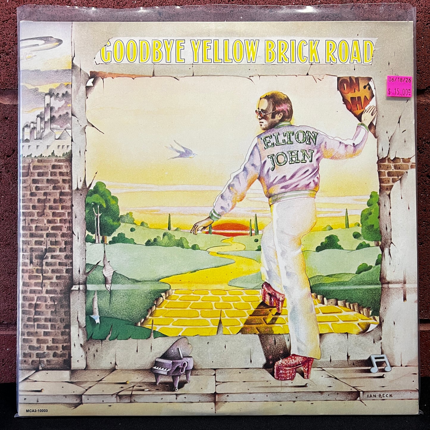 Used Vinyl: Elton John ‎"Goodbye Yellow Brick Road" 2xLP