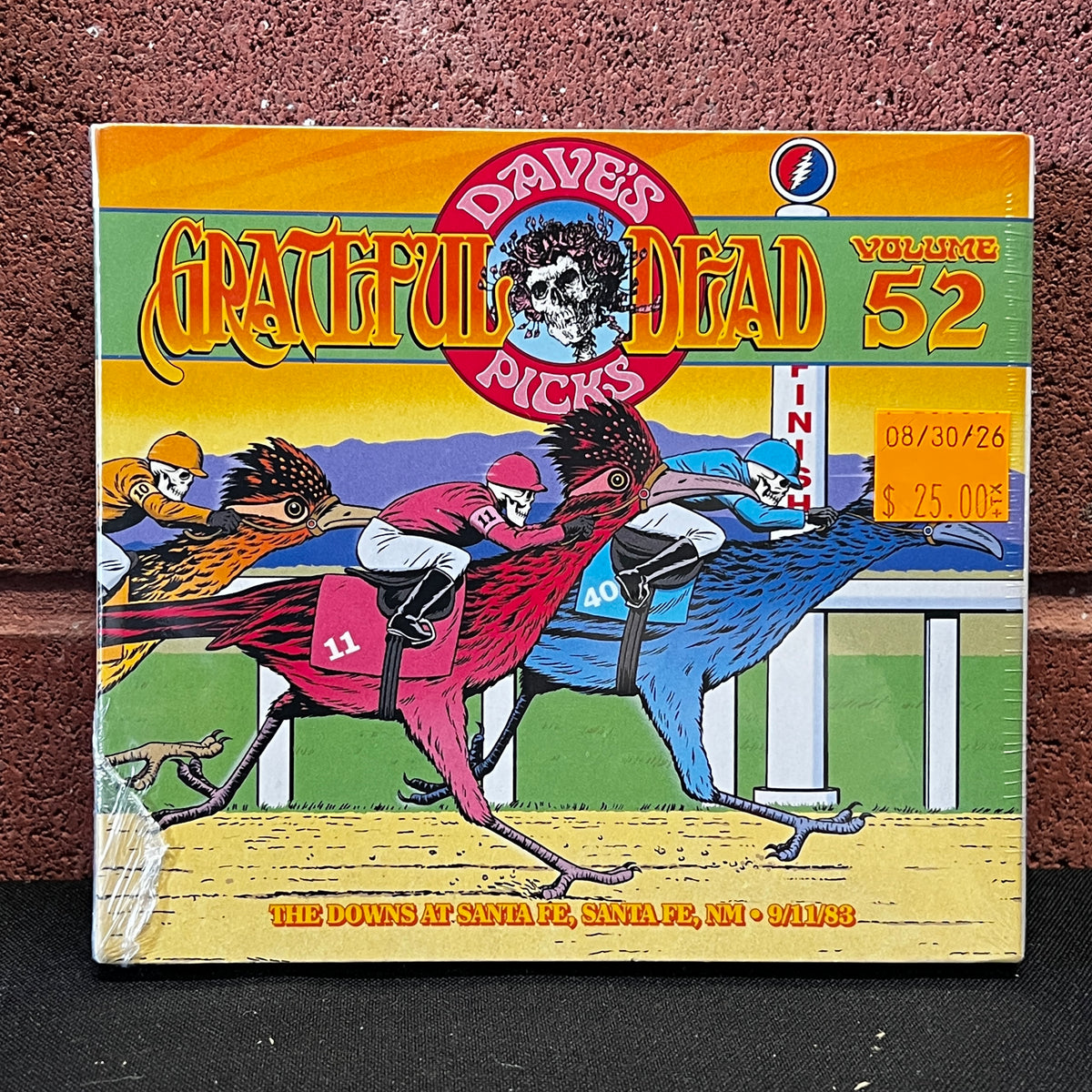 Used CD: The Grateful Dead "Dave's Picks, Volume 52 (The Downs At Santa Fe, Santa Fe, NM • 9/11/83)" 3xCD Set (2024 Press - Sealed)