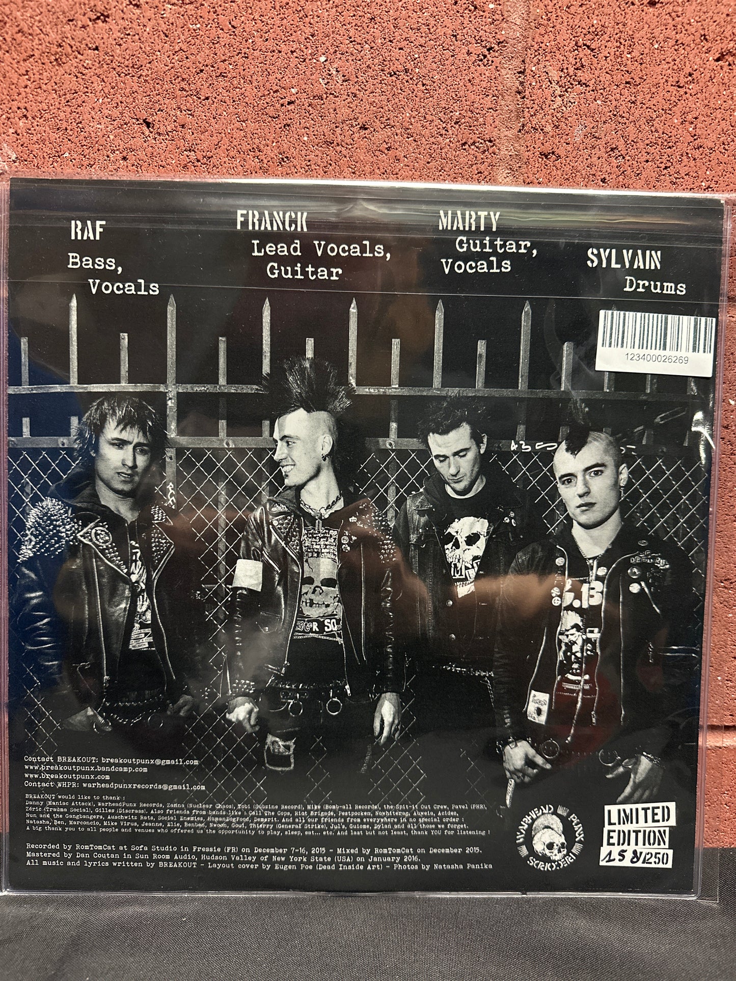 Used Vinyl:  Breakout ”Nothing In Sight” LP (Picture disc)