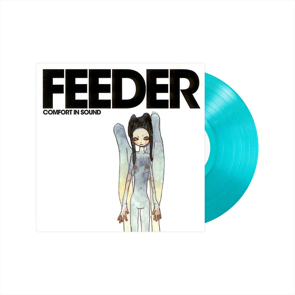 Feeder "Comfort In Sound (2025 Remaster)" LP (Transparent Blue Curacao Vinyl)