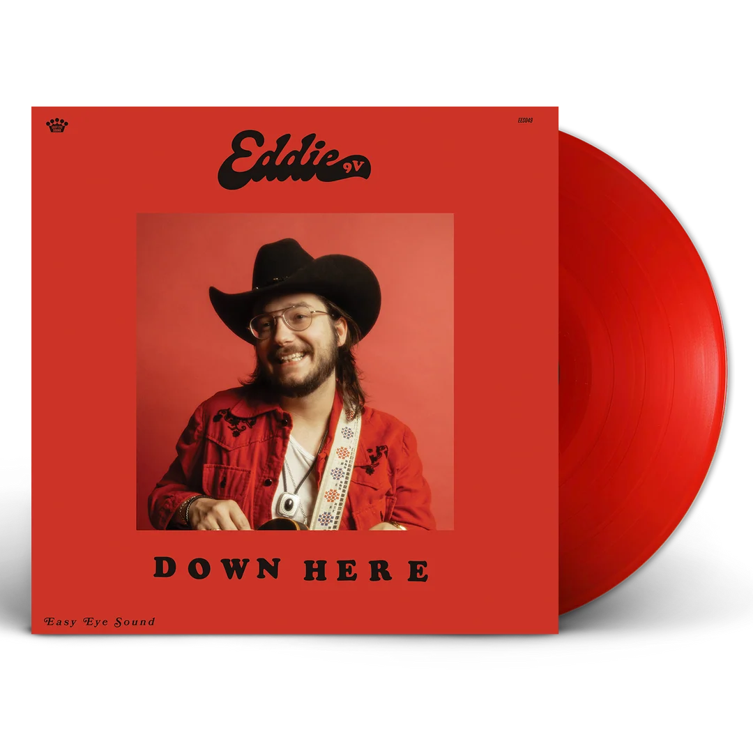 PRE-ORDER: Eddie 9V "Down Here" LP (Translucent Ruby Vinyl)