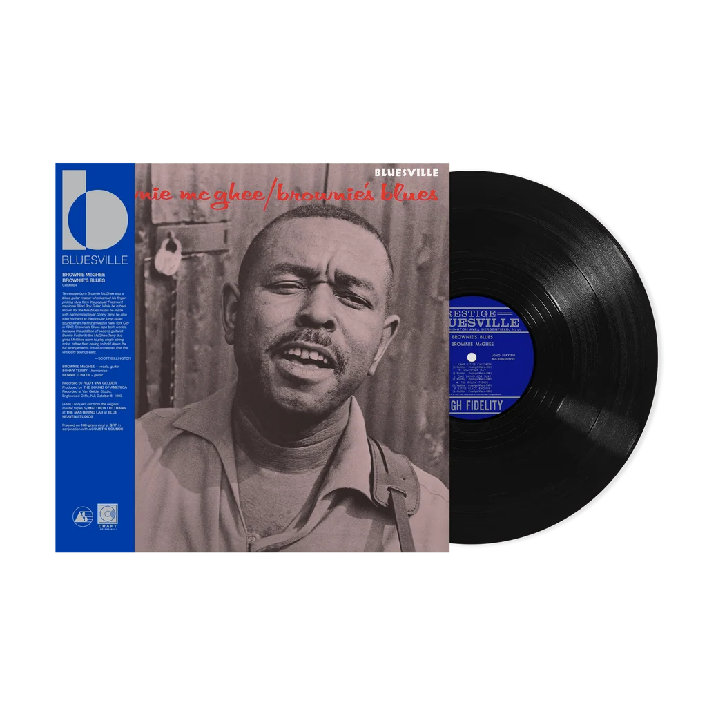 PRE-ORDER: Brownie McGhee "Brownie's Blues (Bluesville Acoustic Sounds Series)" LP (180g Vinyl)