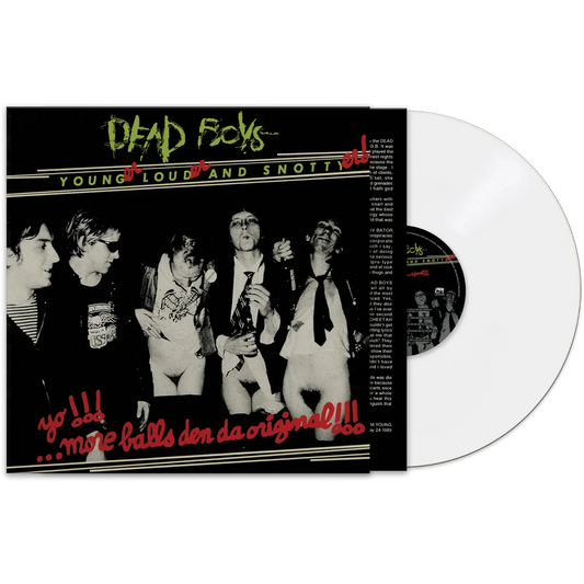 Dead Boys "Younger, Louder And Snottyer" LP (White Vinyl)