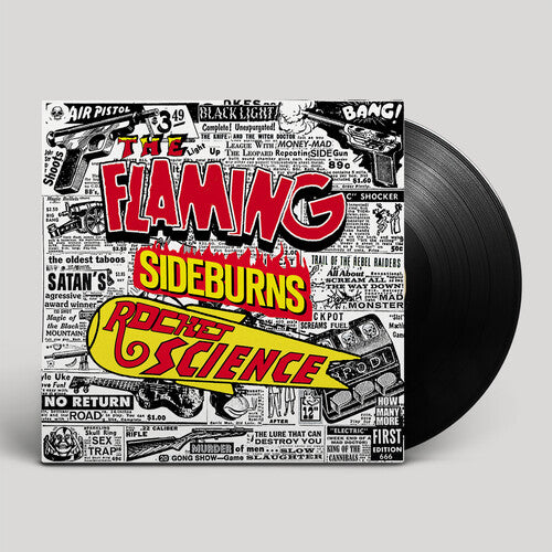 PRE-ORDER: The Flaming Sideburns "Rocket Science (Original Artyfacts From The Psychedelic Era 1996-1999)" LP