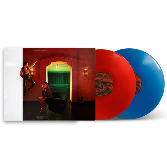 PRE-ORDER: Sleater-Kinney "Little Rope (Deluxe Edition)" 2xLP (Red/Blue Color Vinyl)