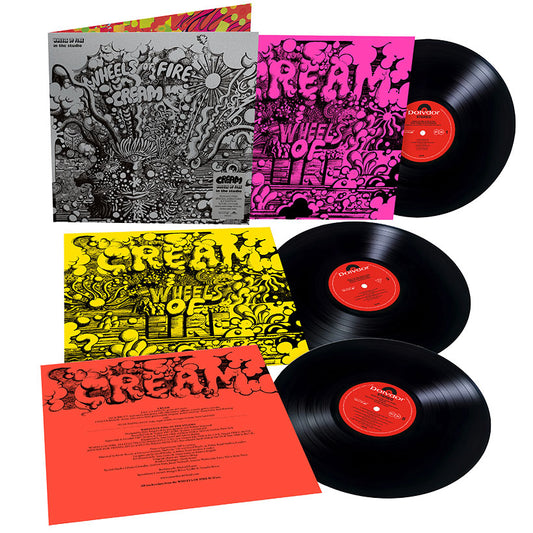 PRE-ORDER: Cream "Wheels of Fire: In the Studio" 3xLP (180g Vinyl)