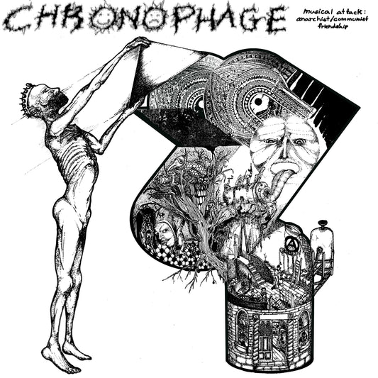 Chronophage "Musical Attack: Communist + Anarchist Friendship" 7" Single