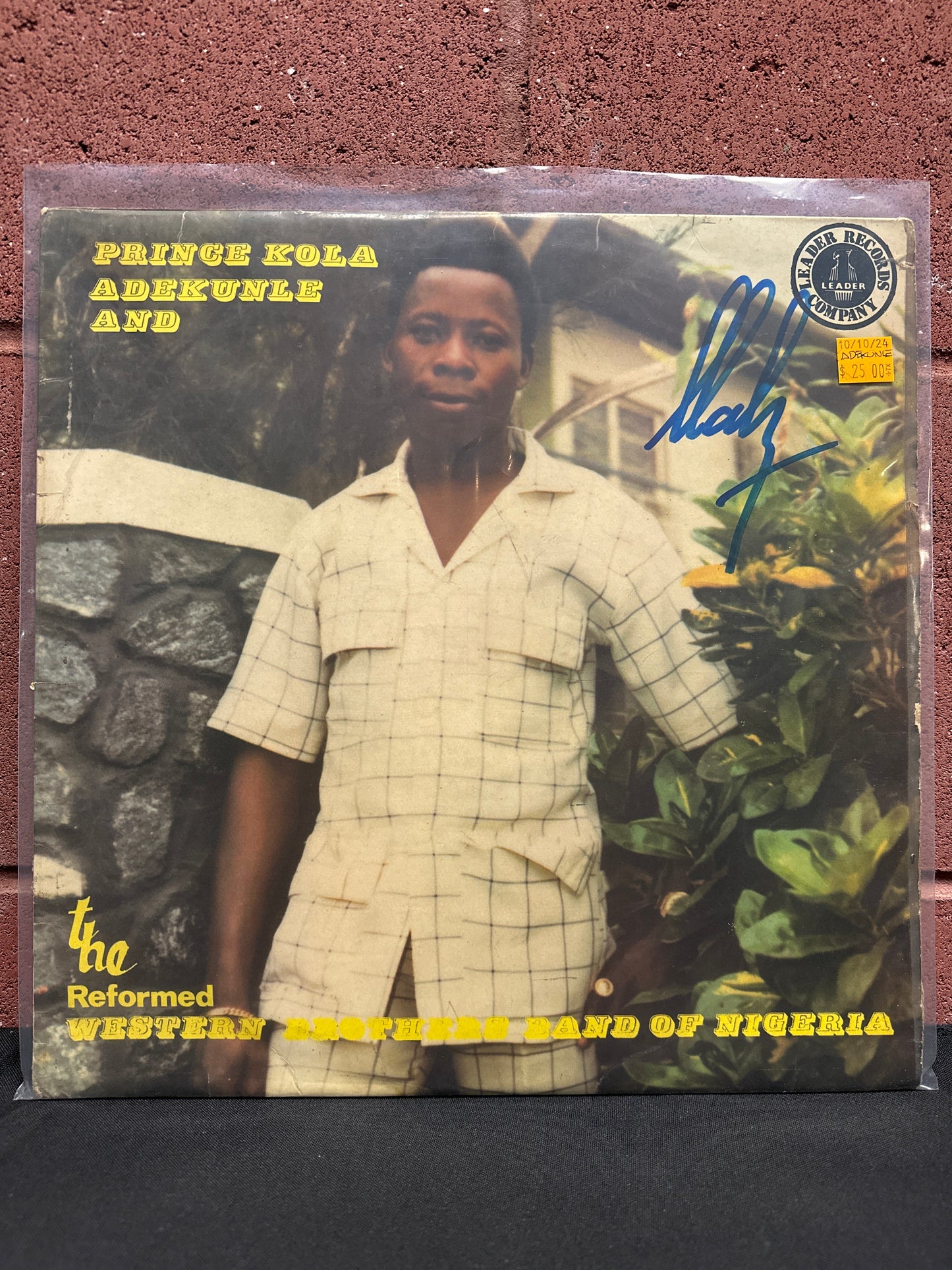 Used Vinyl:  Prince Kola Adekunle And Reformed Western Brothers Band Of Nigeria ”Prince Kola Adekunle And The Reformed Western Brothers Band Of Nigeria” LP