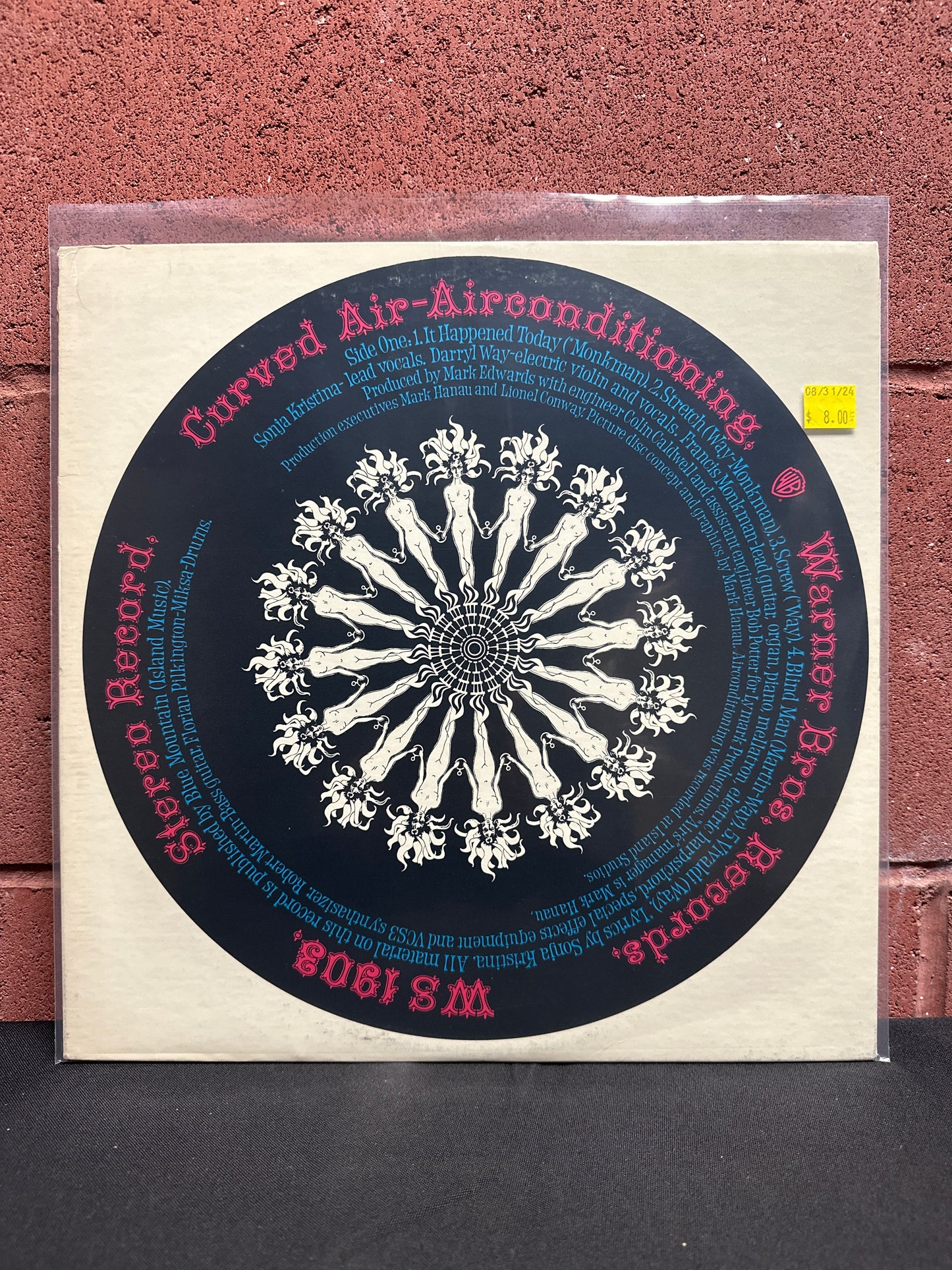 Used Vinyl:  Curved Air ”Airconditioning” LP