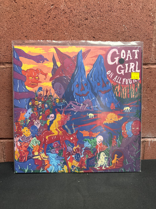 Used Vinyl:  Goat Girl ”On All Fours” 2xLP