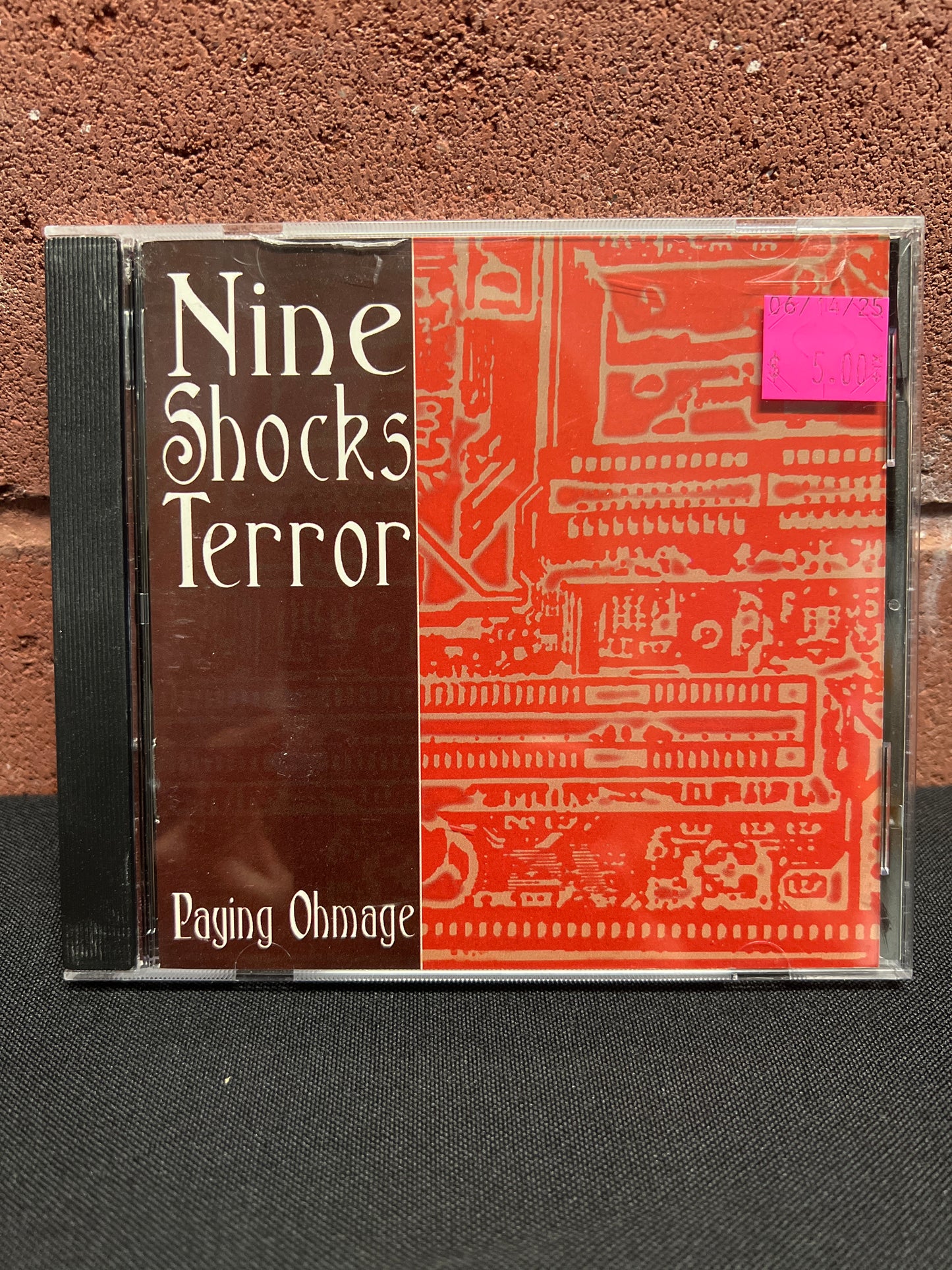 Used CD: Nine Shocks Terror "Paying Ohmage" CD