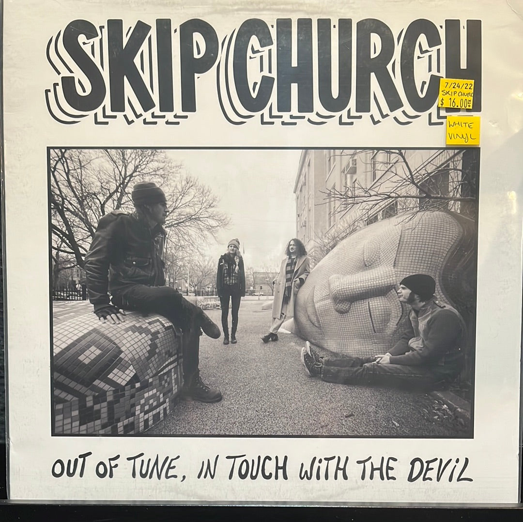 USED VINYL: Skip Church “Out Of Tune, In Touch With The Devil” LP (White Vinyl)