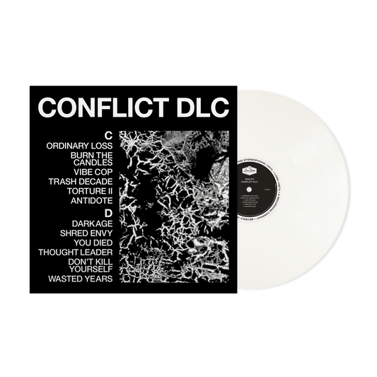 HEALTH "CONFLICT DLC" LP (White Vinyl, Signed Insert)