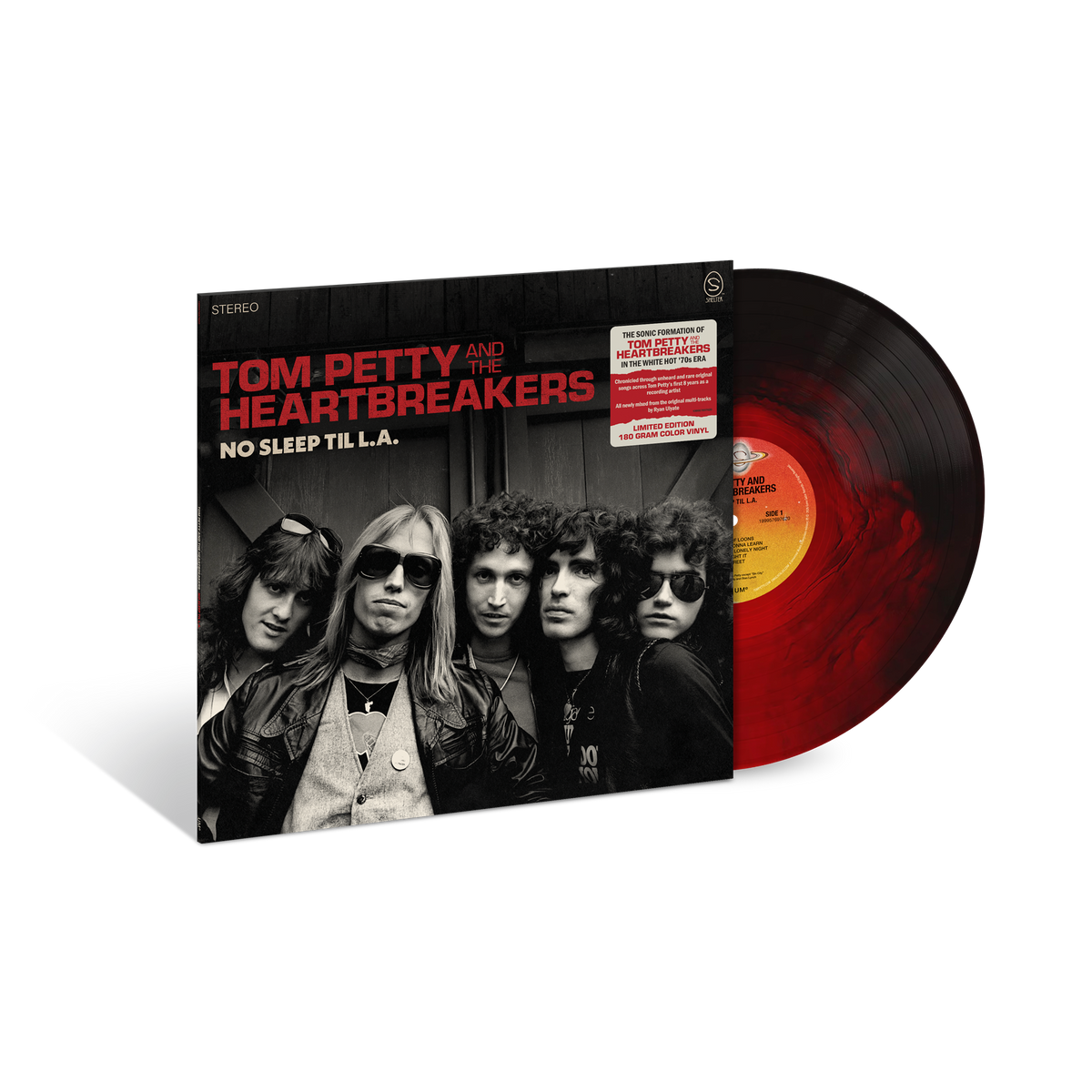 EMBARGO 9/18 PRE-ORDER: Tom Petty and the Heartbreakers "No Sleep Til L.A." LP (180g Translucent Galaxy Ruby/Black Vinyl)