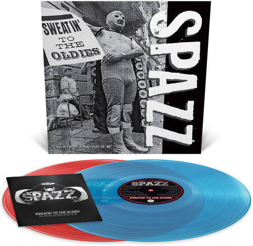 PRE-ORDER: Spazz "Sweatin' To The Oldies" 2xLP (Red & Blue Vinyl)